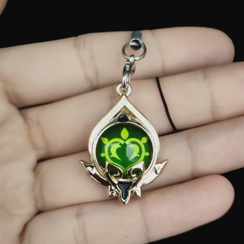 Chic Game Elements Shape Bracelet Keychain Pendant