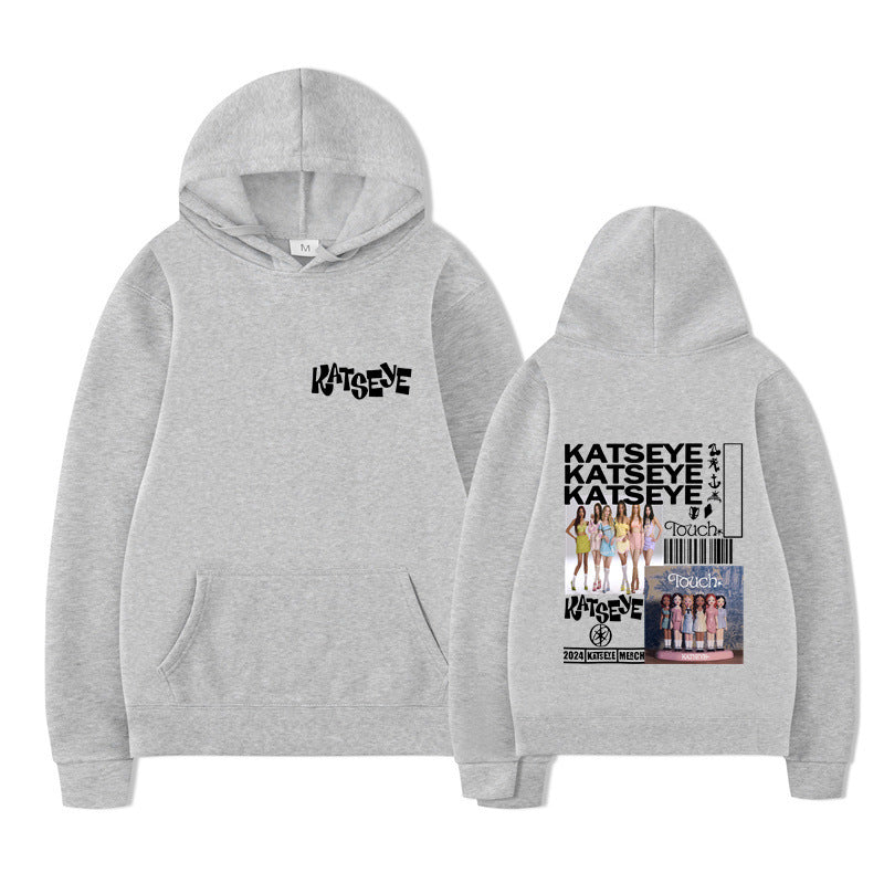 Katseye Touch Long Sleeve Pullover Hoodie