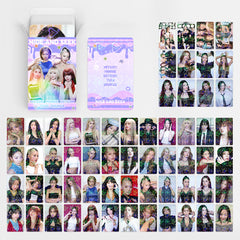 60PCS IDLE Heart Flash Photocard