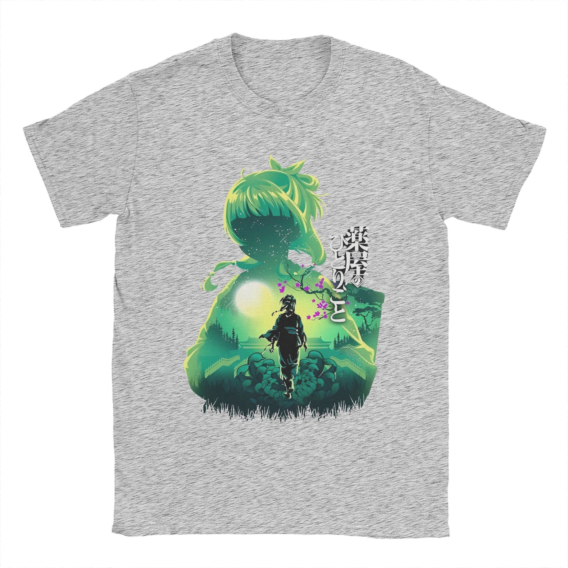 Unisex Anime Pattern Printed T-Shirt
