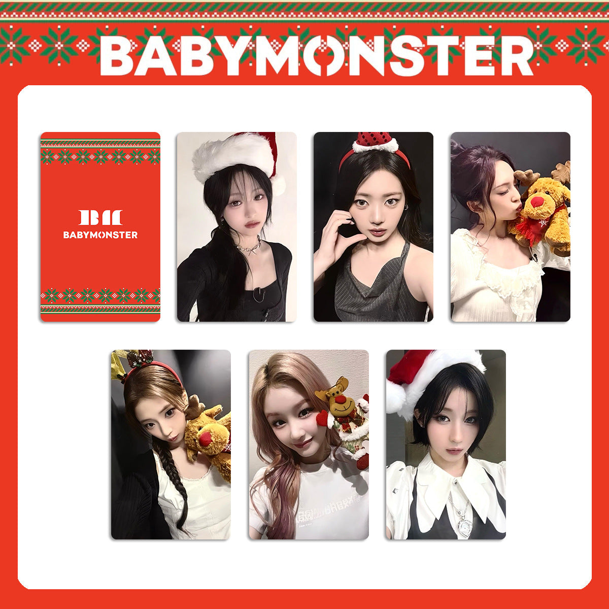 BM Christmas Photocard 6PCS