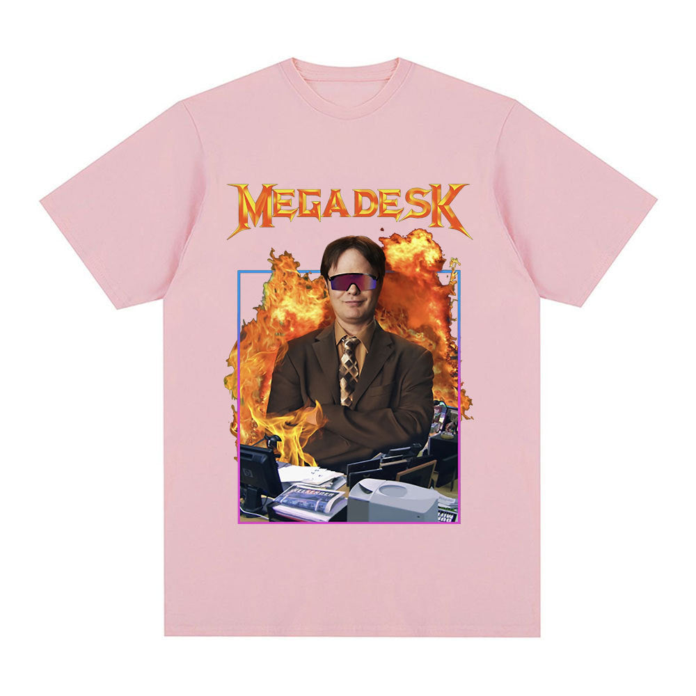 Dwight Schrute Megadesk Printed Tee