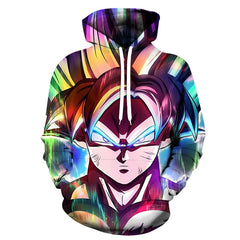 Unisex Anime Digital Print Casual Hoodie