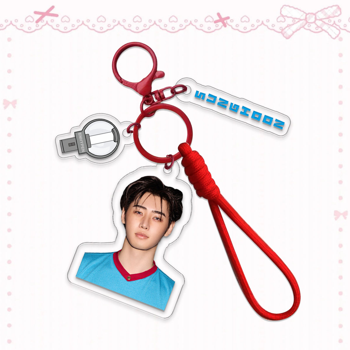 EN- "THE SIN: BLISS" Acrylic Pendant Keyring