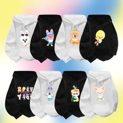 SKZ Summer Water Play Print Women's Hoodie