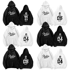 SKZ RUN IT Number Print Fleece Hoodie