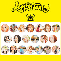 H2H Album "Lemon Tang" Tinplate Badge Mirror Keychain