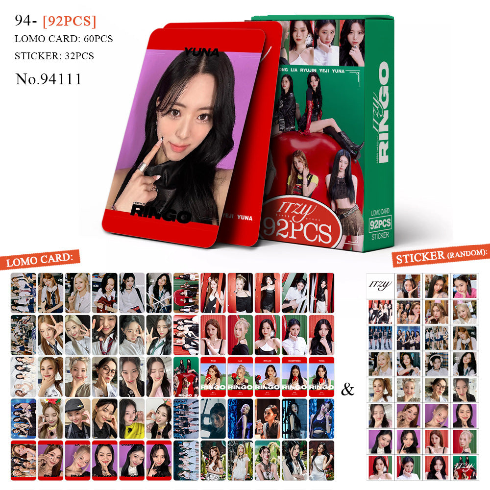 92pcs Girls Will Be Girls Photocard Sticker