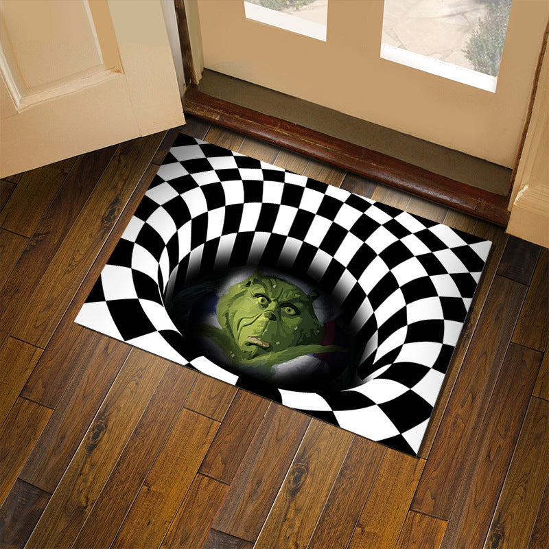 Scary 3D Doormat