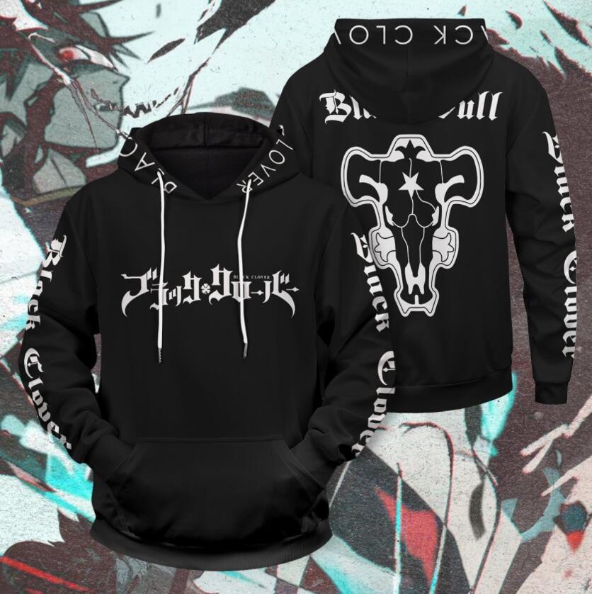 Trendy Asta Anime 3D Print Hoodie Pants