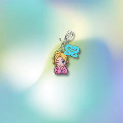 CARMEN JIWOO A-NA Pendant Bag Keychain