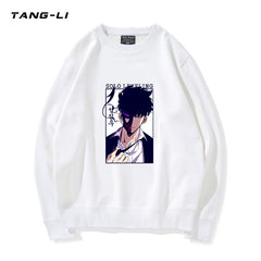 Men's Anime Logo Crew Neck Sweatshirt