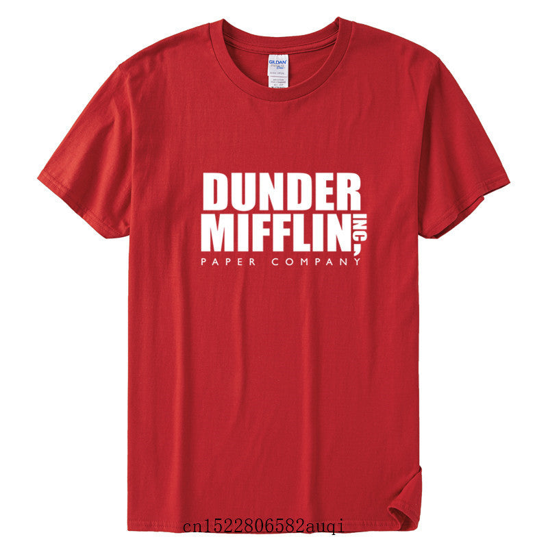 DUNDER logo Print Cotton T-Shirt