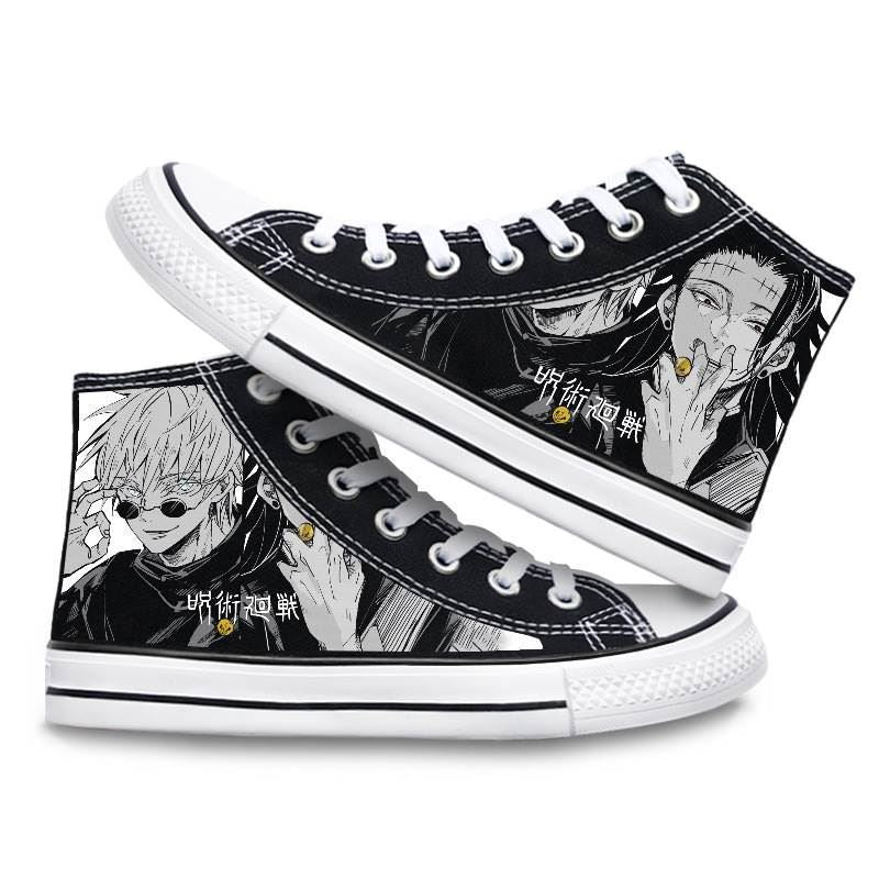 Unisex Anime High-top Canvas Shoes