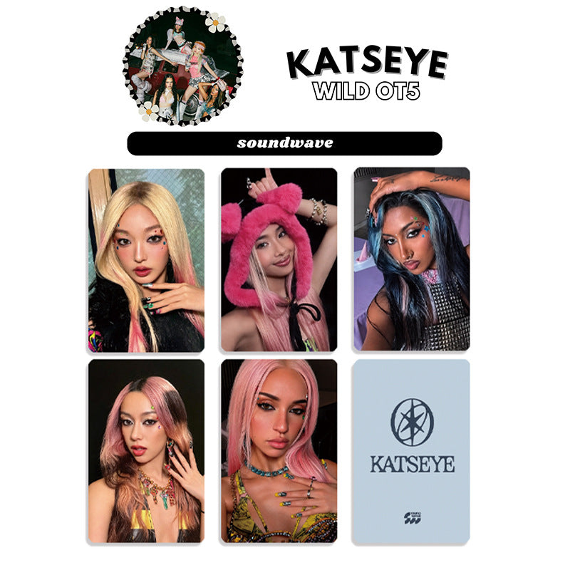 KATSEYE "WILD" Album POB Photocard