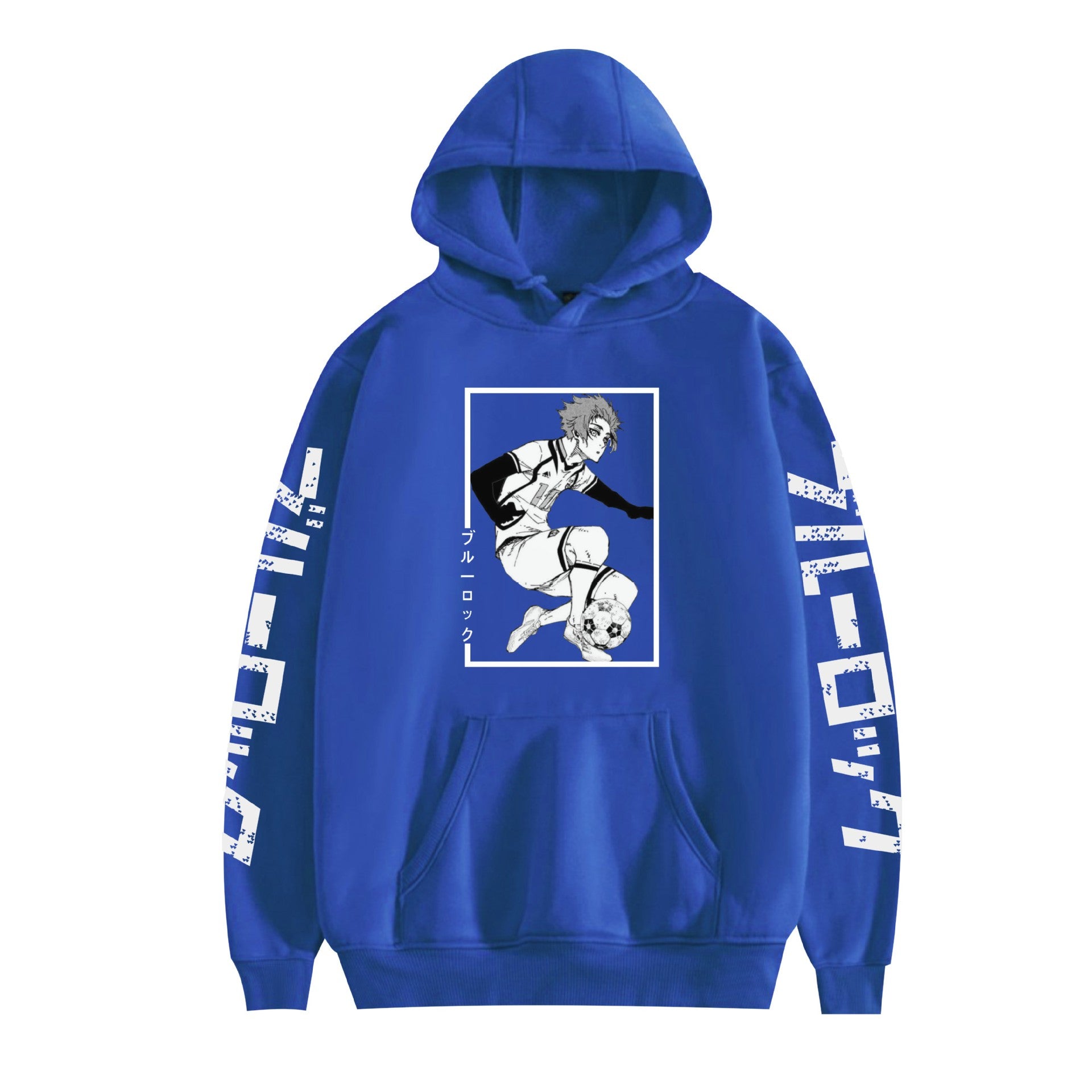 Unisex Anime Graphic Print Loose Casual Hoodie