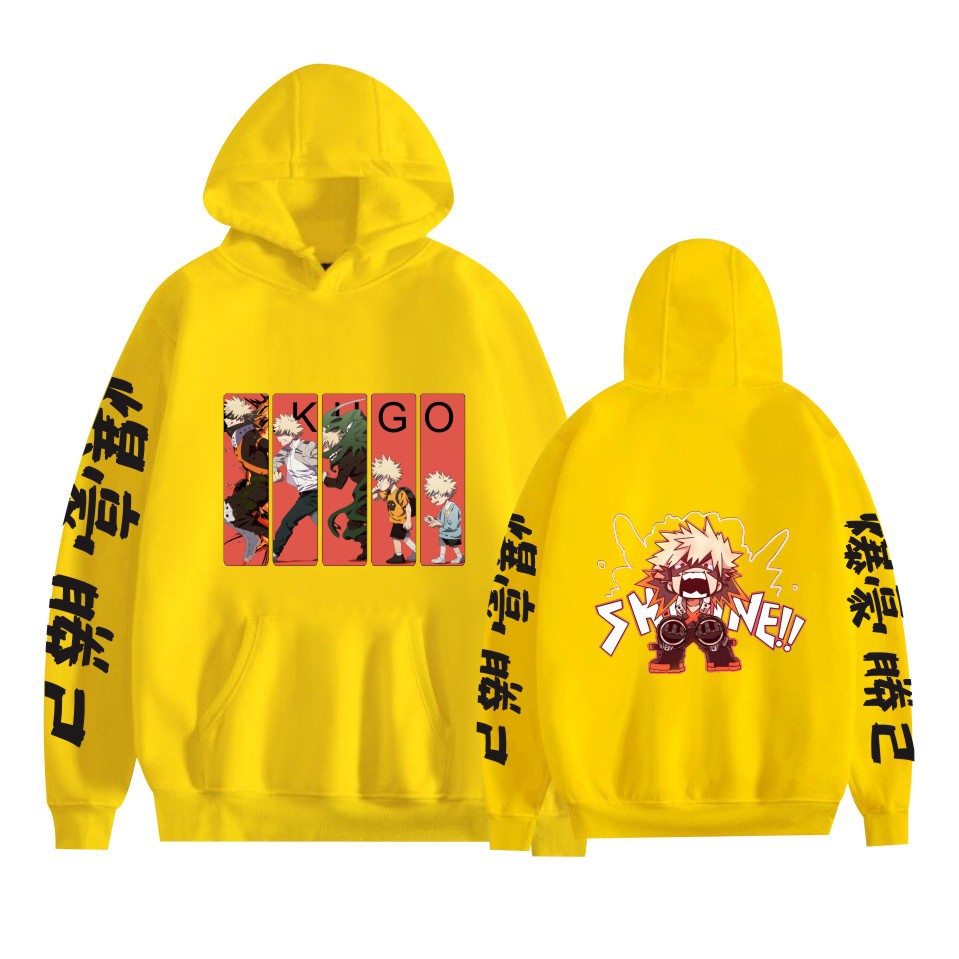 Men's and Women's Anime Pattern Printed Hoodie