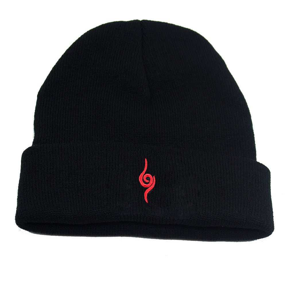 Trendy Anime Logo Embroidered Beanie