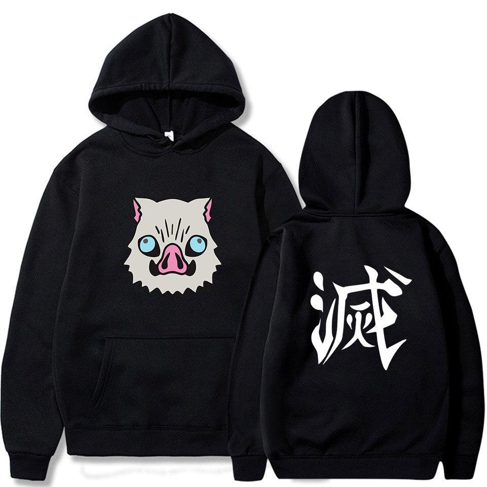 Casual Unisex Anime Graphic Loose Hoodie