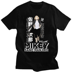 Tokyo Anime Printed Short Sleeve T-Shirt