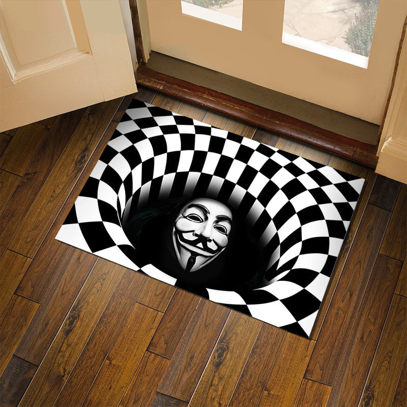 Scary 3D Doormat