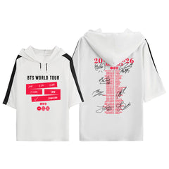 BANGTAN ARIRANG Print Hooded T-shirt Top