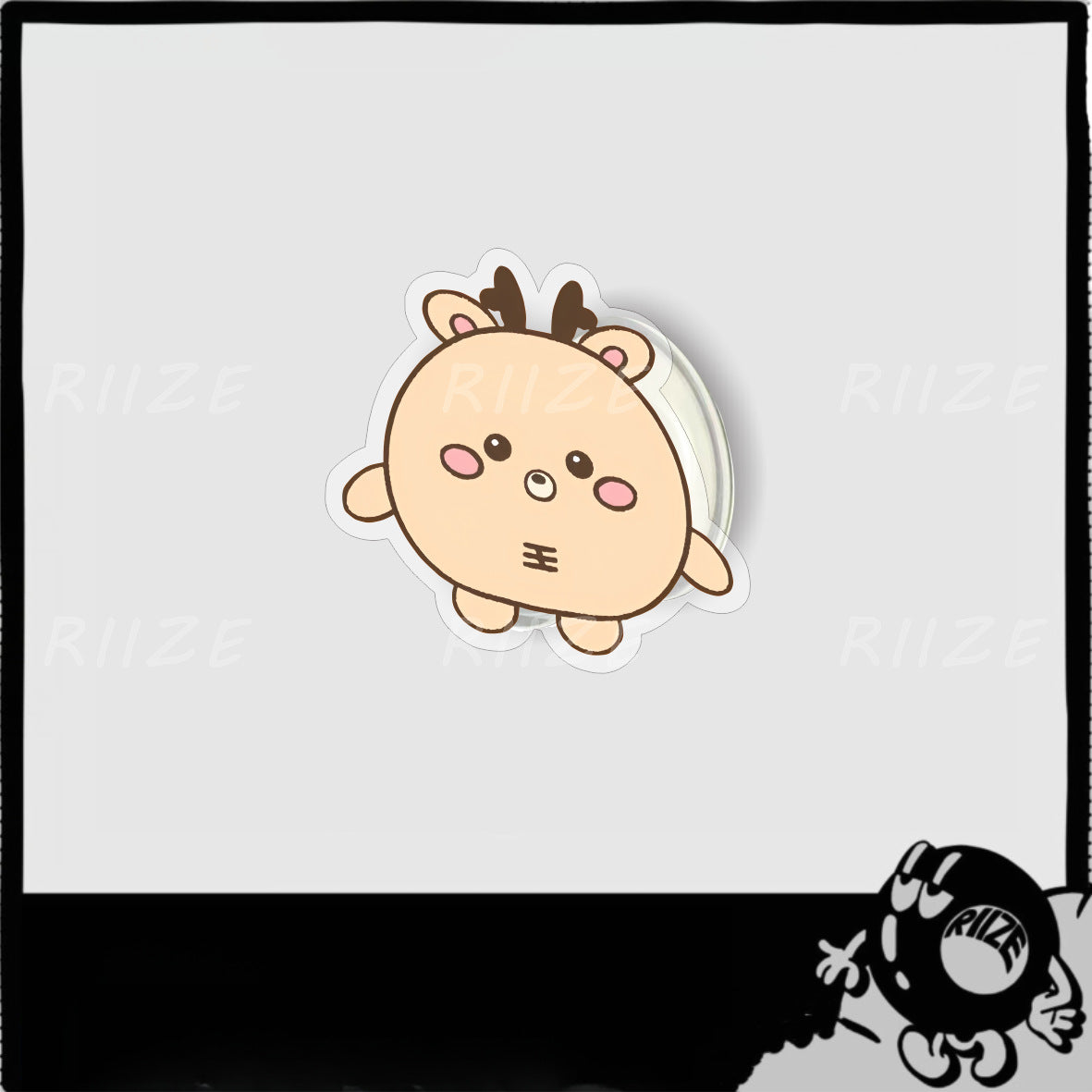 KPOP Cartoon Acrylic Phone Retractable Bracket