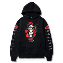 Unisex Anime Pattern Printed Casual Hoodie