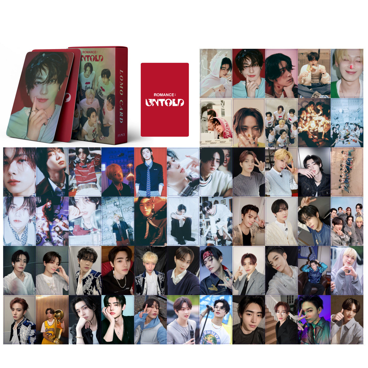 55 PCS Laser ROMANCE: UNTOLD Cards