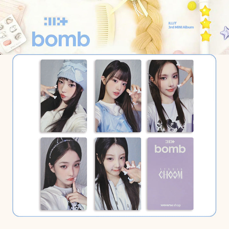 ILLIT "bomb" Album Photocard Set