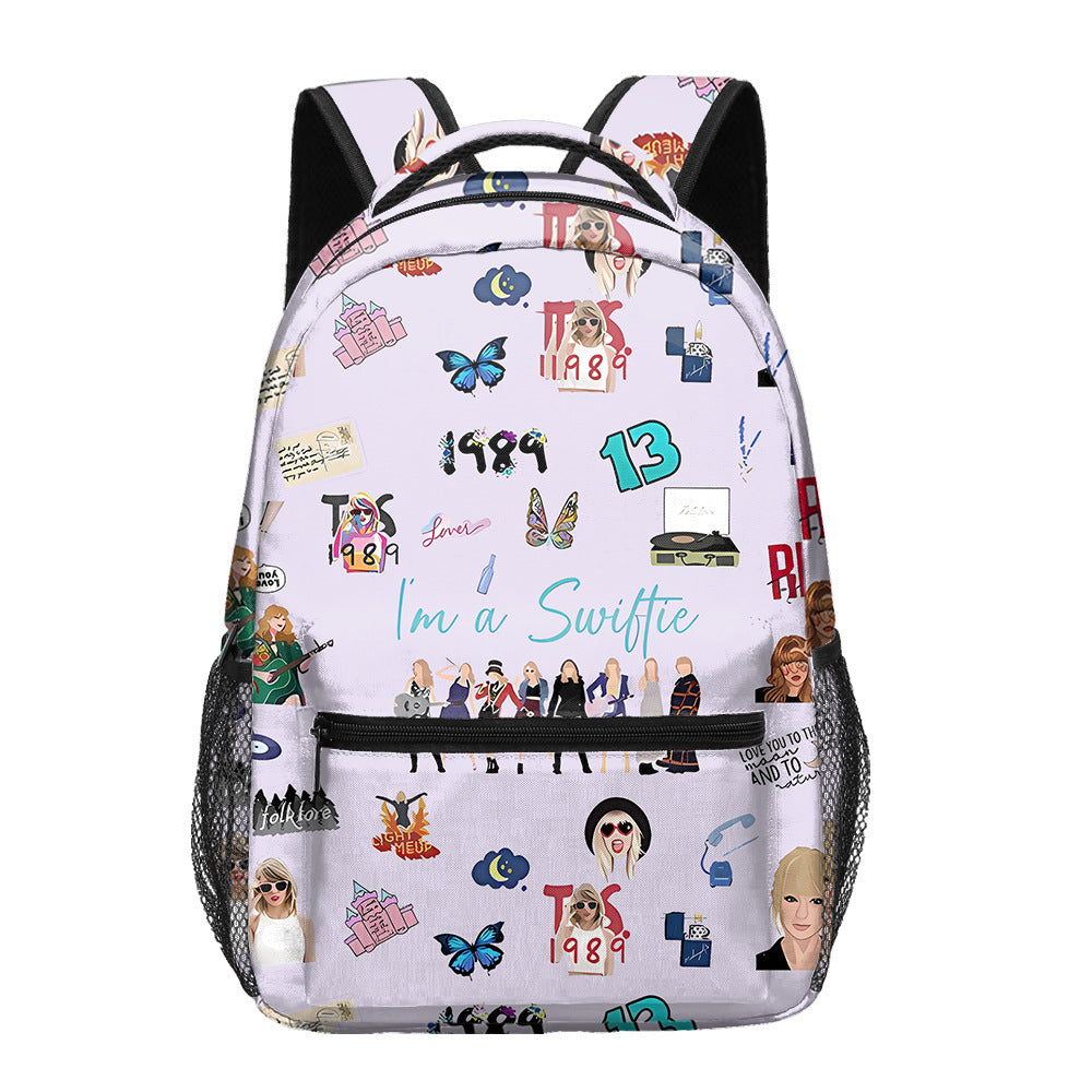 Children's Taylor Full Print School Backpack