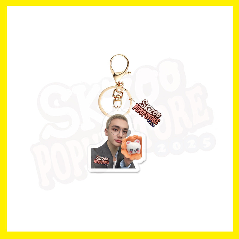 Felix Lee Know Acrylic Keychain Pendant