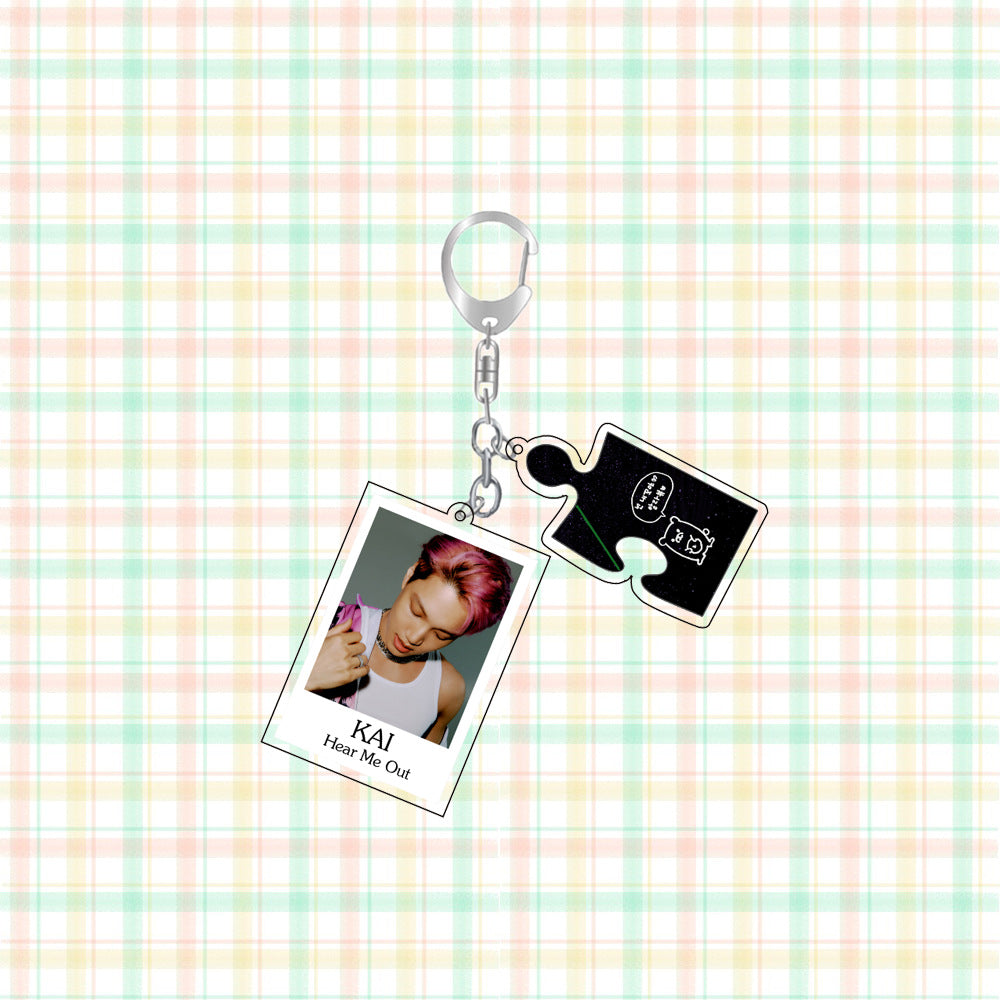 Baekhyun KAI Hear Me Out Album Keychain