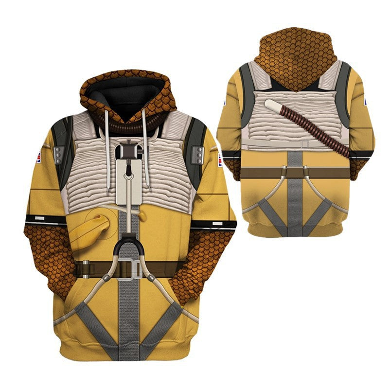 Trendy Mandalorian 3D Print Cosplay Hoodie