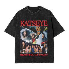 Vintage Kpop Daniela Cotton Washed T-Shirt