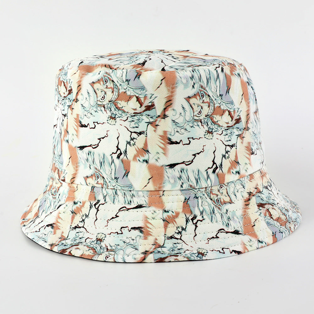 Versatile Luffy 5th Gear Printed Bucket Hat