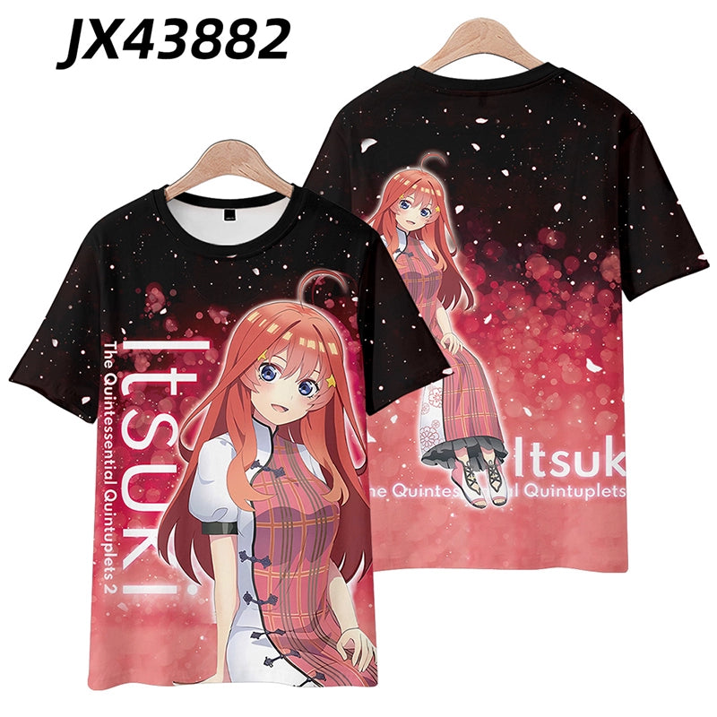 Nakano Anime Short-sleeved Cos T-shirt