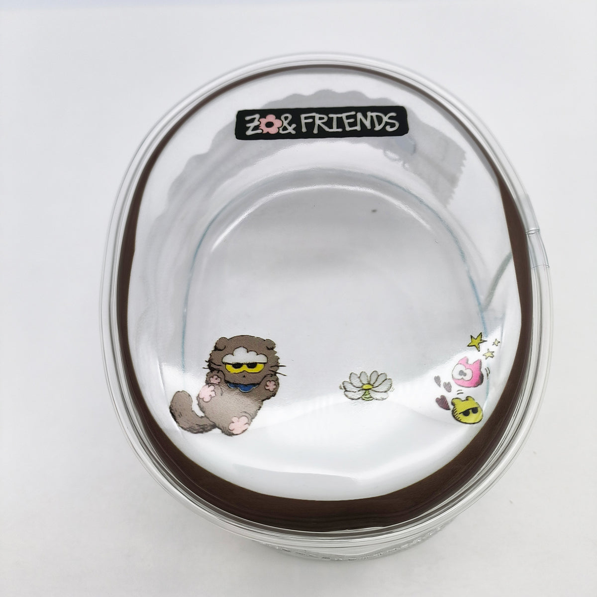 GD Cat PVC Portable Transparent Bag
