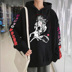 Trendy Men's JOJO Printed Casual Loose Hoodie