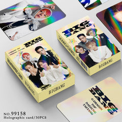 30PCS BB Holographic Photo Card
