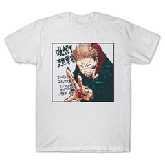 Unisex Anime Graphic Print Summer Short-sleeved T-shirt