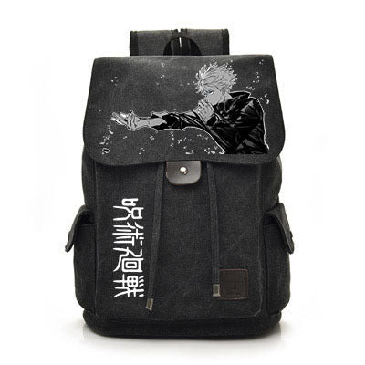 Retro Anime Canvas Schoolbag Backpack