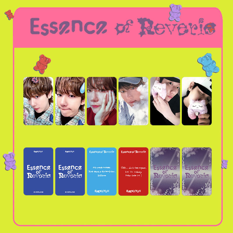 BAEKHYUN MINI5 ESSENCE OF REVERIE K4 Photocard