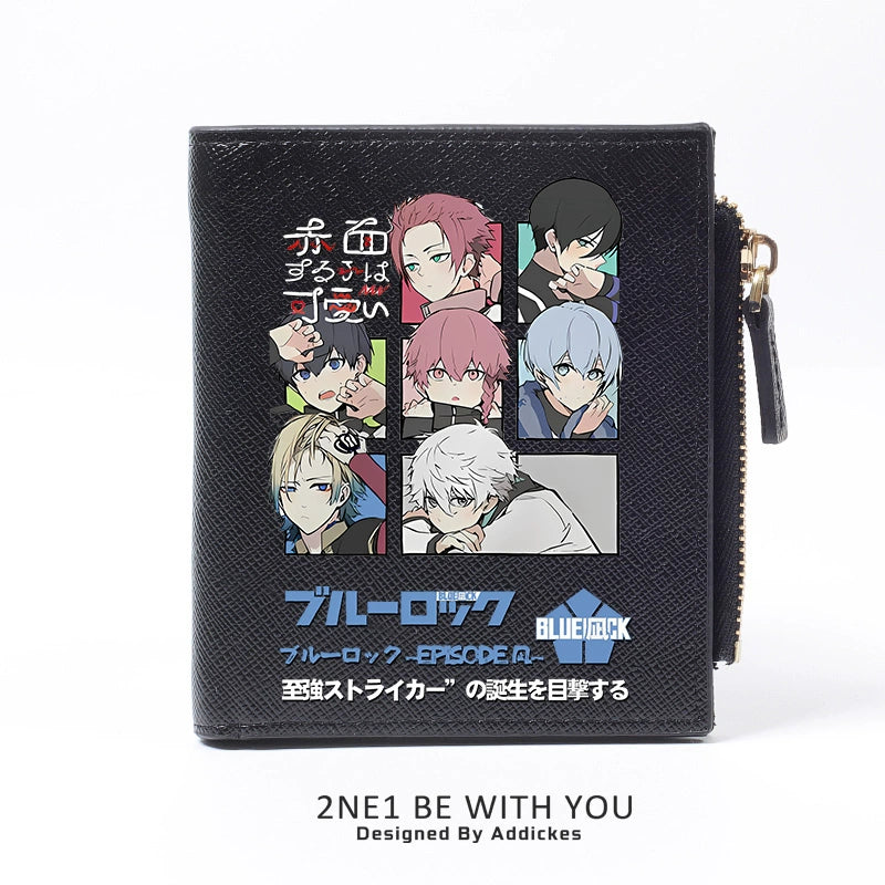 Manga Anime PU Zipper Wallet