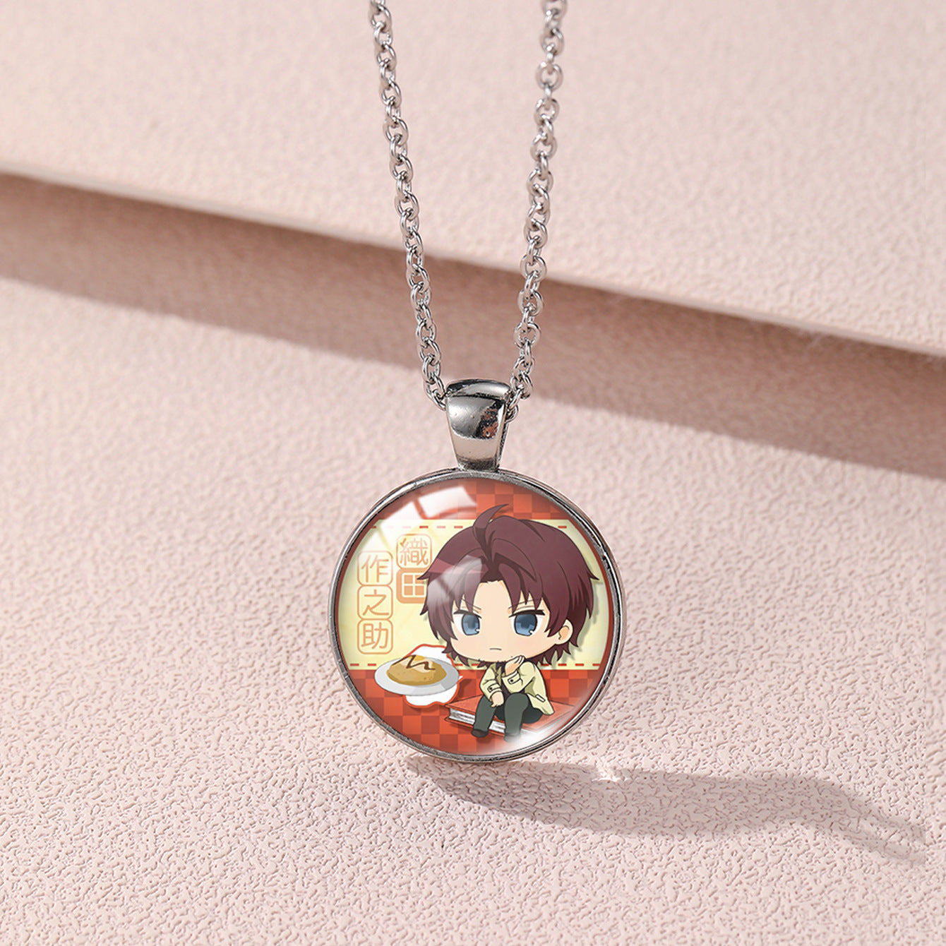Anime Time Gem Necklace