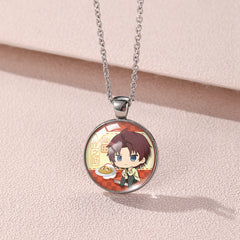 Anime Time Gem Necklace