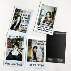 IVE'S Anniversary Polaroid Signature Card