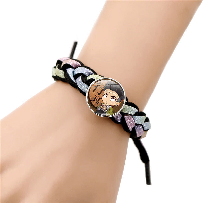 Casual Anime Woven Rope Bracelet