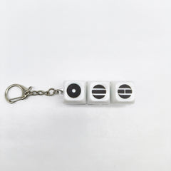 Arirang Pressing Keycap Pendant Keyring