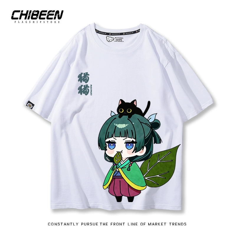 Unisex Anime Short-sleeved Casual T-shirt